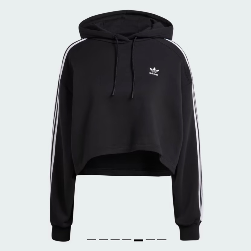 Adidas women cropped sweatshirt